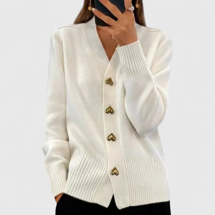 BELLA ELEGANT KNIT CARDIGAN - Ciara & Fiona