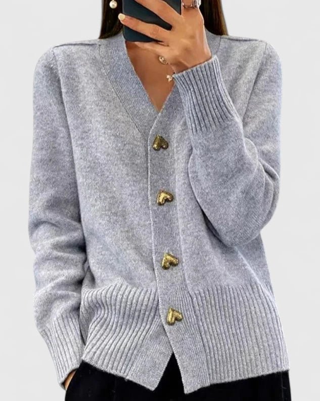 BELLA ELEGANT KNIT CARDIGAN - Ciara & Fiona