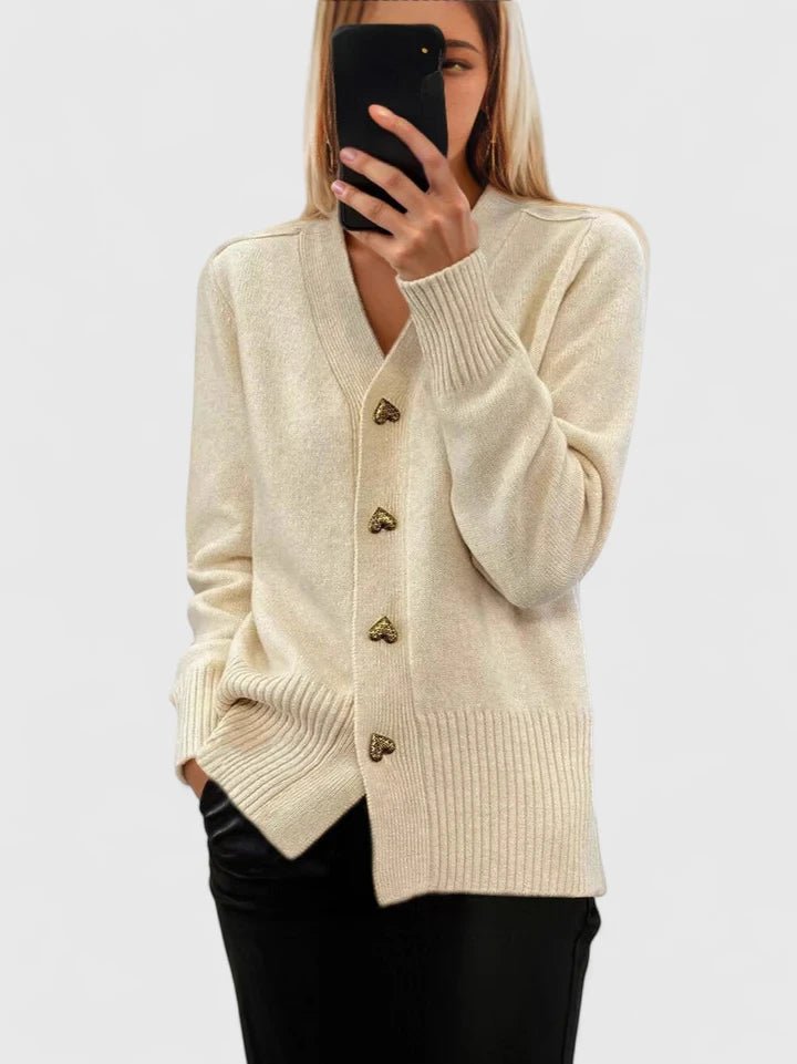 BELLA ELEGANT KNIT CARDIGAN - Ciara & Fiona
