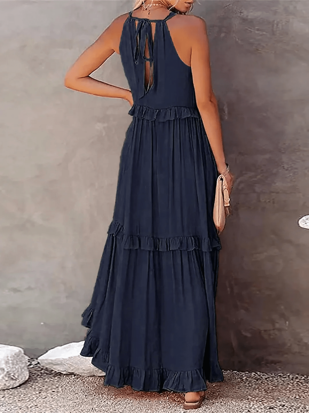 Betania | Ruffle Breeze Maxi Dress - Ciara & Fiona
