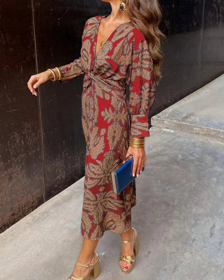 Bethea | Elegant Midi Dress - Ciara & Fiona