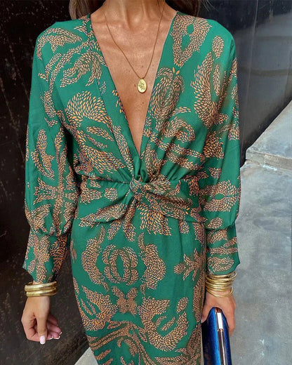 Bethea | Elegant Midi Dress - Ciara & Fiona