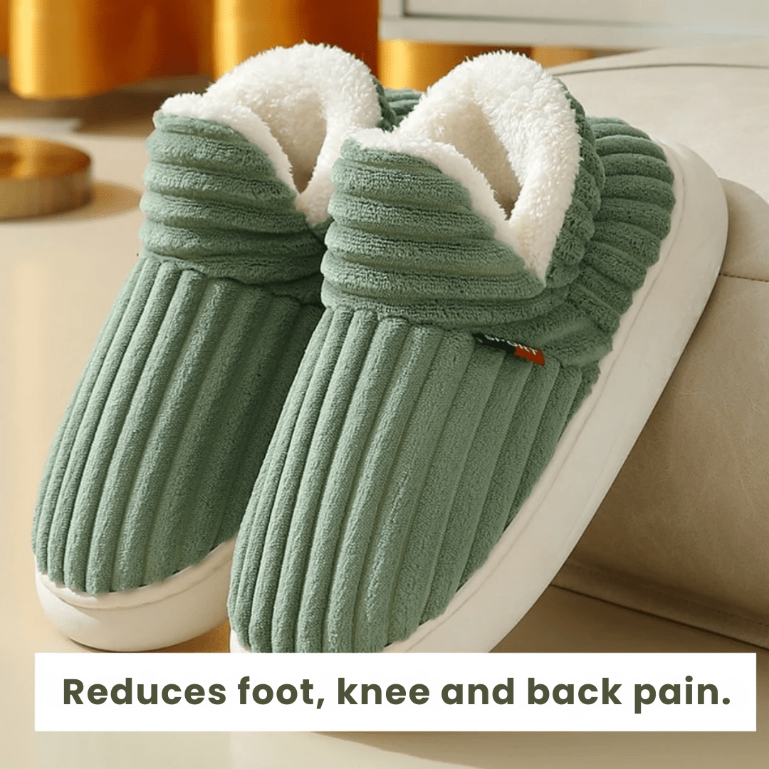 Bianca | Therapeutic Fluffy Fleece Winter Slippers - Ciara & Fiona