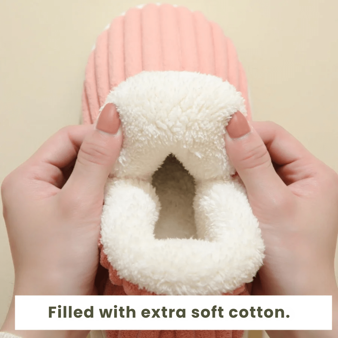 Bianca | Therapeutic Fluffy Fleece Winter Slippers - Ciara & Fiona