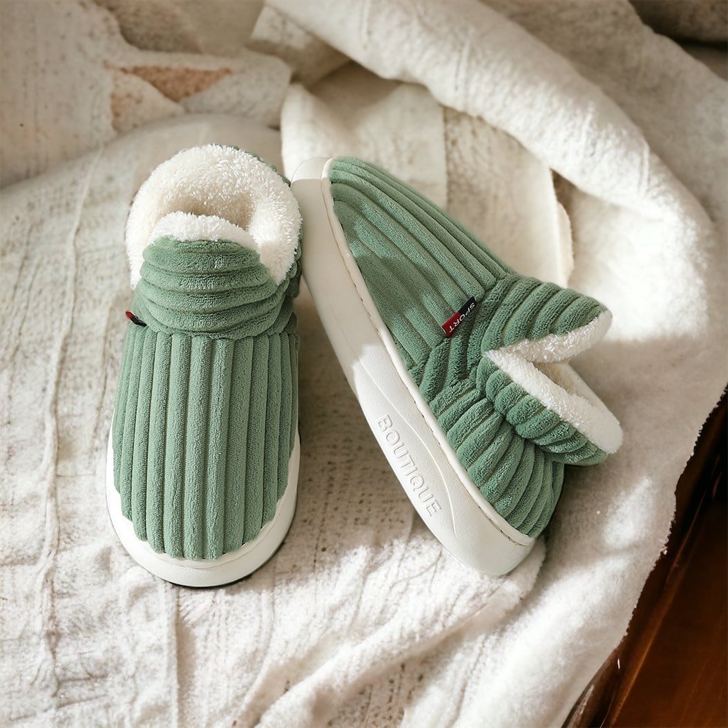 Bianca | Therapeutic Fluffy Fleece Winter Slippers - Ciara & Fiona