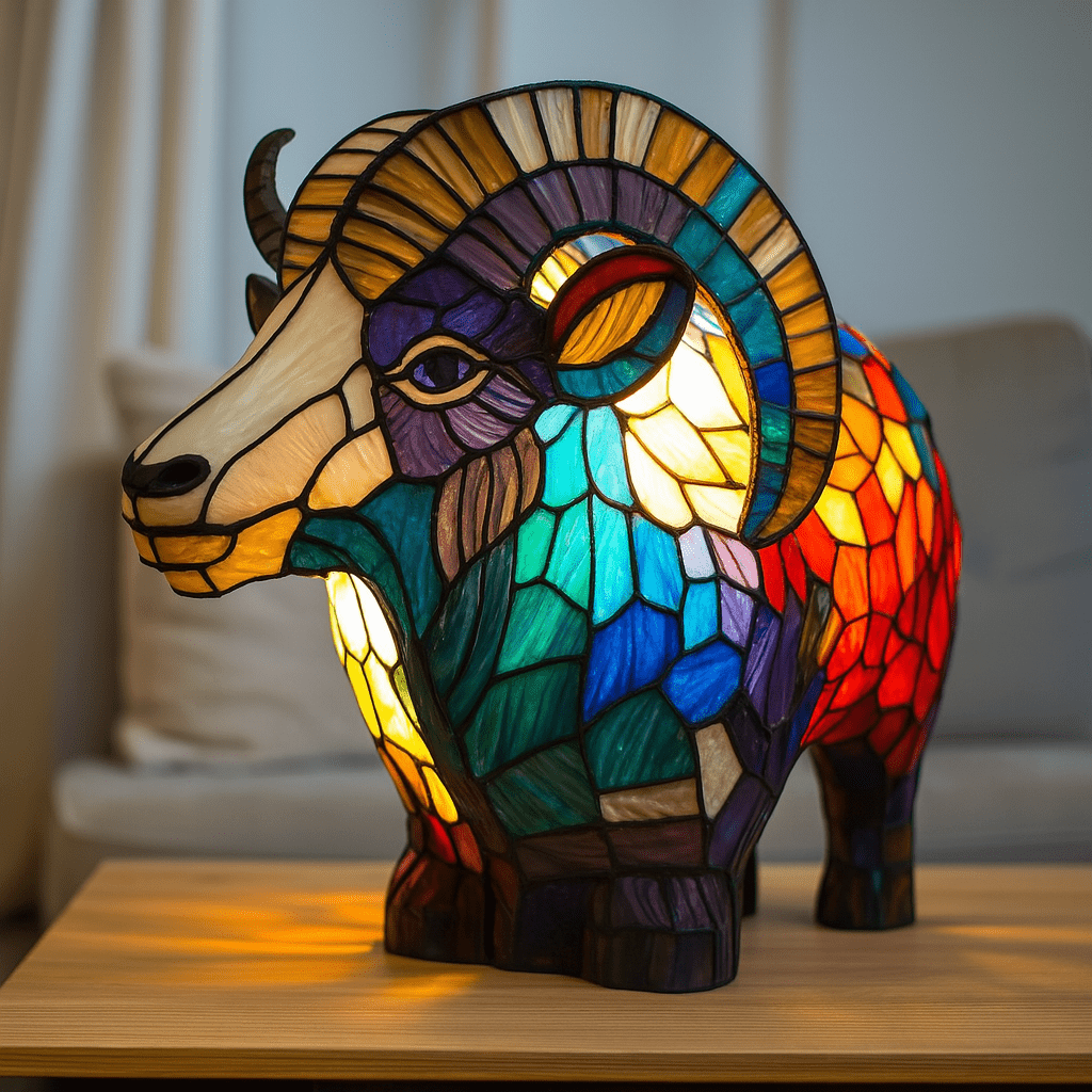 Bijou | Magisk Glass Goat Lamp - Ciara & Fiona