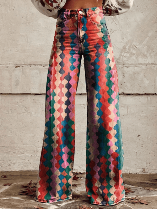 Bohia | Wide - Leg Bohemian Pants - Ciara & Fiona