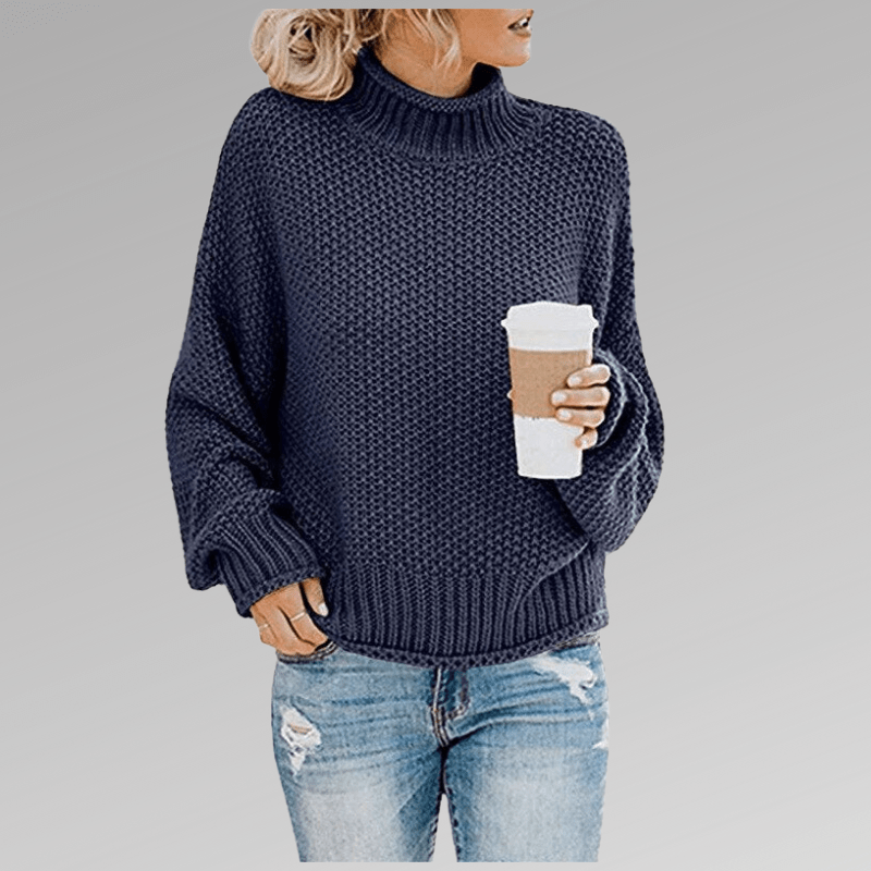 Braelyn | Pullover with High Collar - Ciara & Fiona