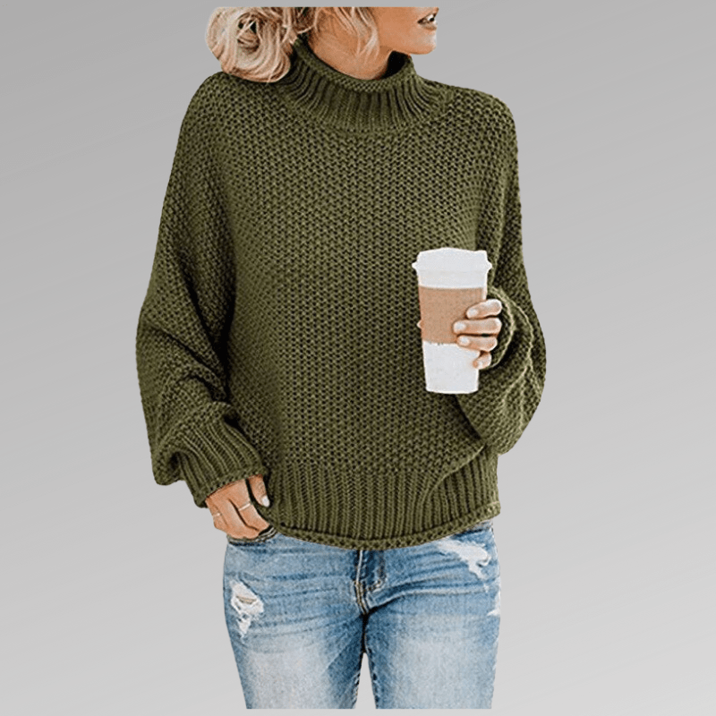Braelyn | Pullover with High Collar - Ciara & Fiona