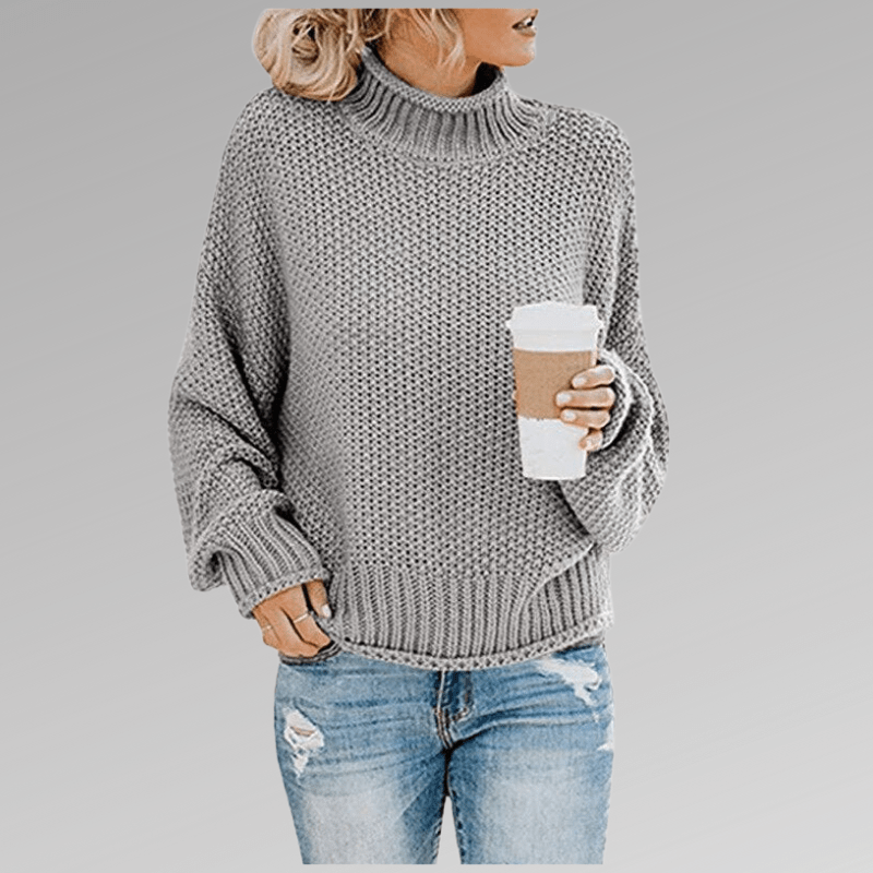 Braelyn | Pullover with High Collar - Ciara & Fiona