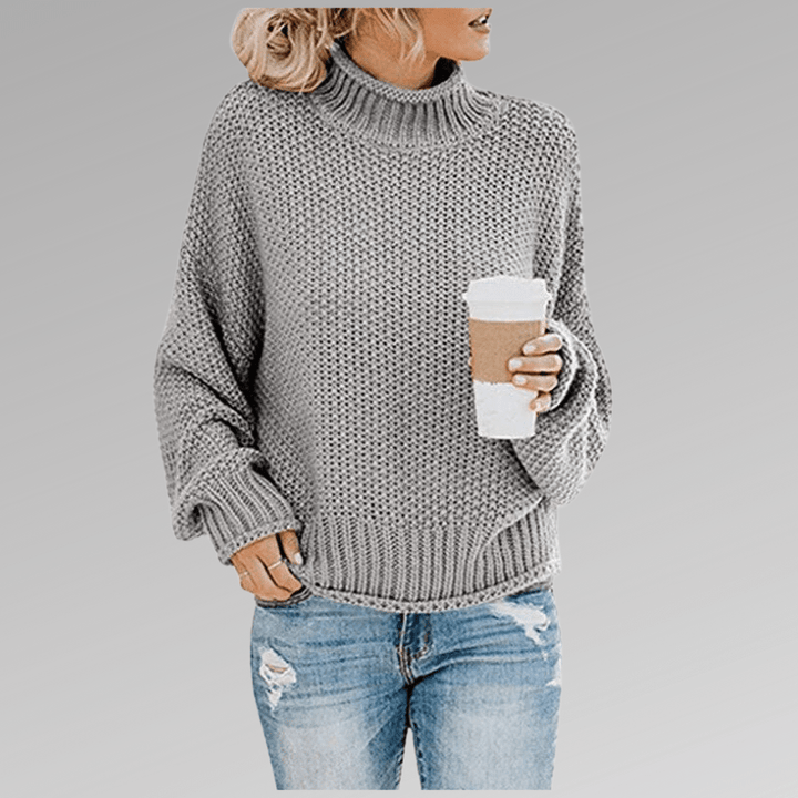 Braelyn | Pullover with High Collar - Ciara & Fiona