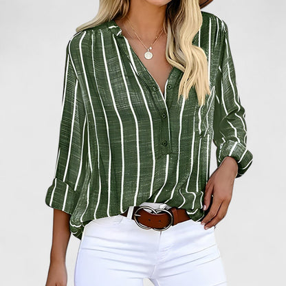 Breila | Everyday Striped Blouse - Ciara & Fiona