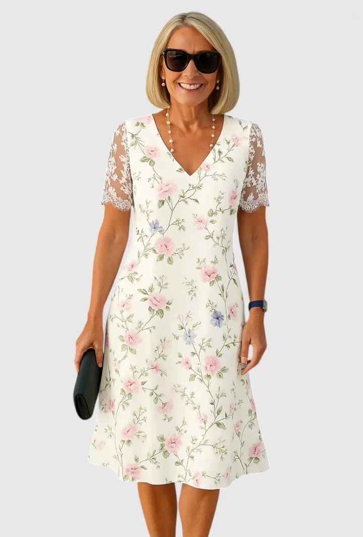 Brislyn | Elegant Midi Dress - Luna Hampton