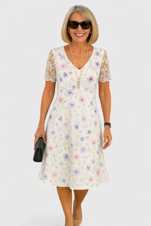 Brislyn | Elegant Midi Dress - Luna Hampton