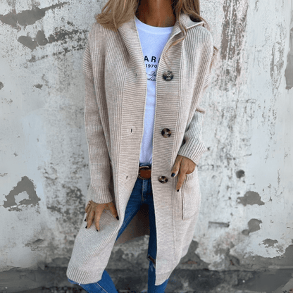 Brissa | Elegant Sweater Cardigan - Ciara & Fiona