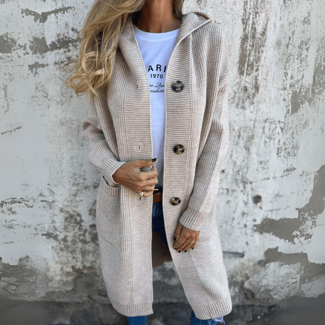 Brissa | Elegant Sweater Cardigan - Ciara & Fiona