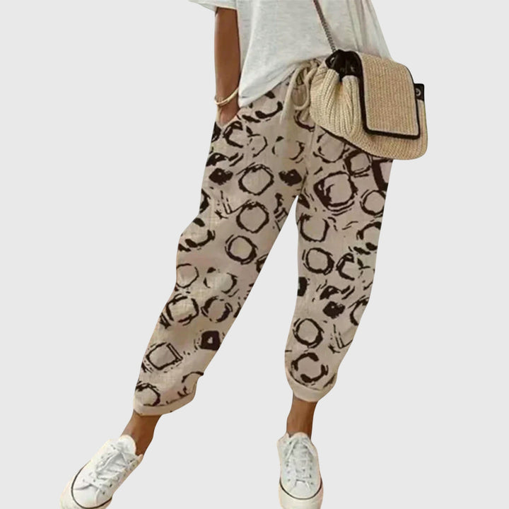 Burga - Comfortable Cotton Pants - Luna Hampton