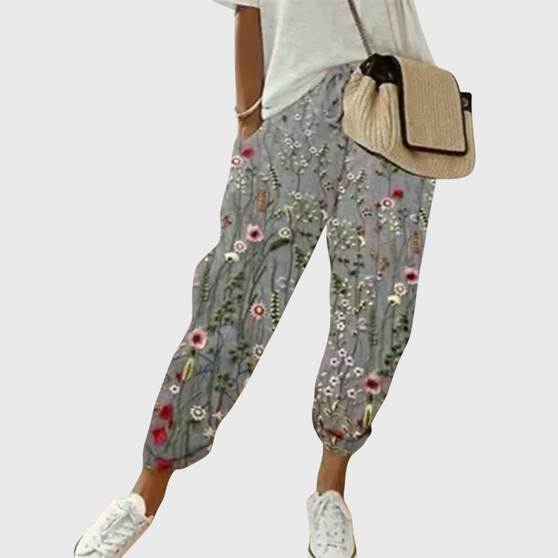 Burga - Comfortable Cotton Pants - Luna Hampton