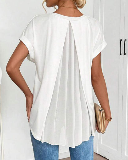 Tyloni | Pleated Back Shirt