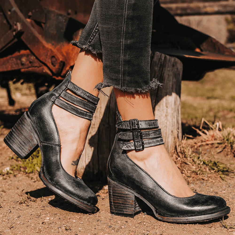 CAELINA | Vintage - Inspired Heels - Ciara & Fiona