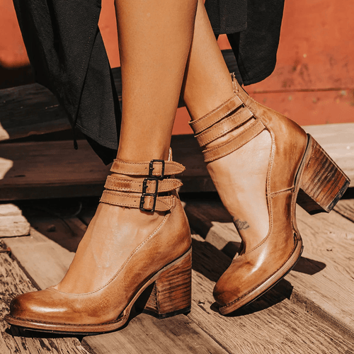 CAELINA | Vintage - Inspired Heels - Ciara & Fiona