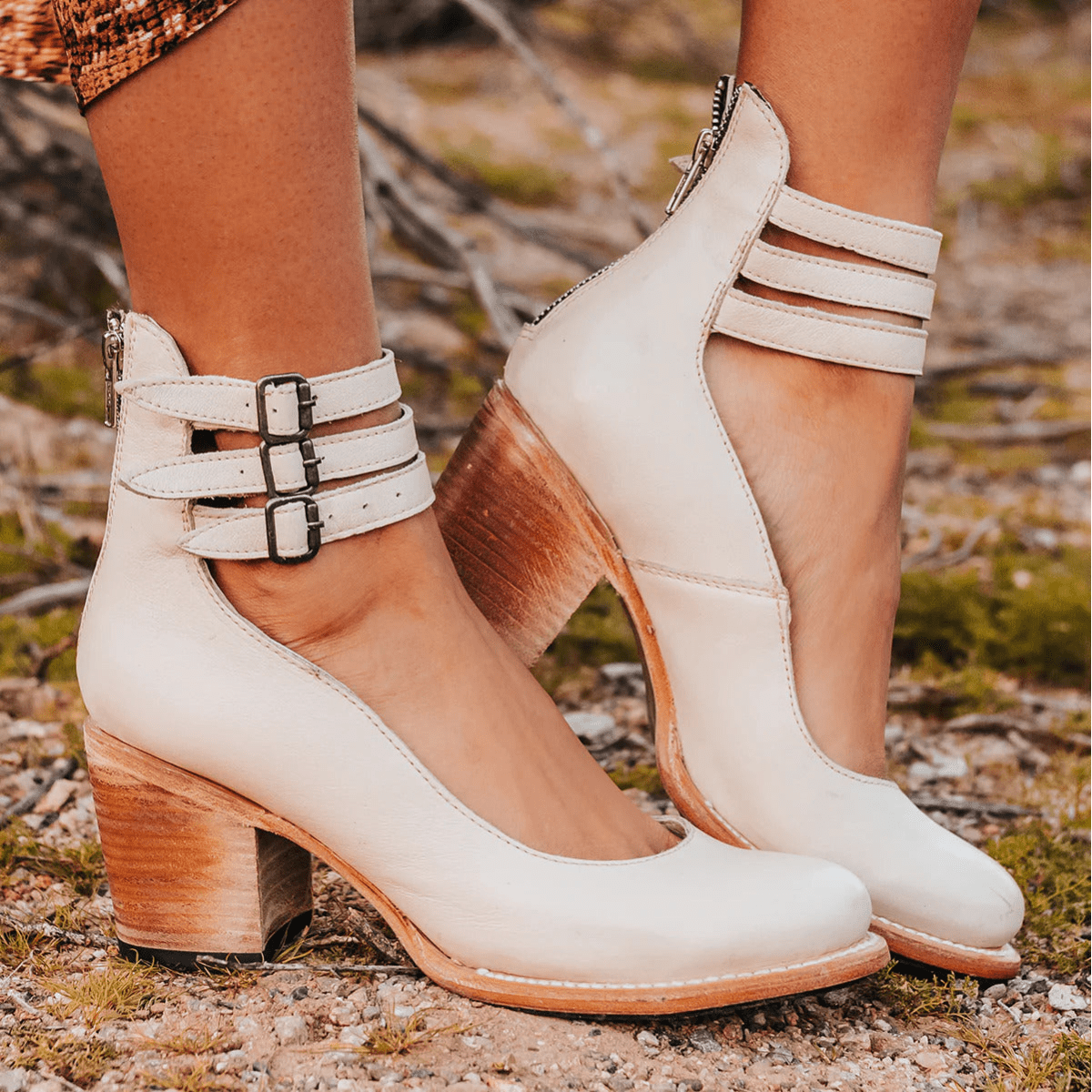 CAELINA | Vintage - Inspired Heels - Ciara & Fiona