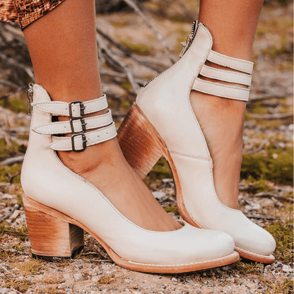 CAELINA | Vintage - Inspired Heels - Ciara & Fiona