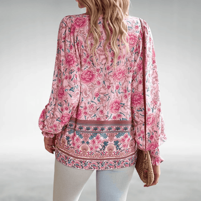 Caisyn | Boho Floral Top - Ciara & Fiona