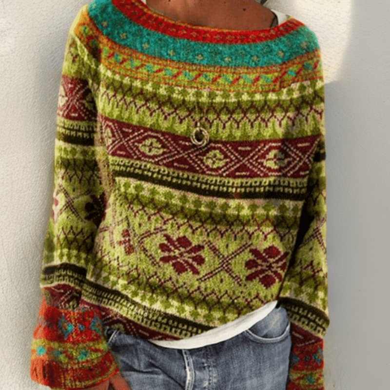Caitlin | Vintage Icelandic Jumper - Luna Hampton