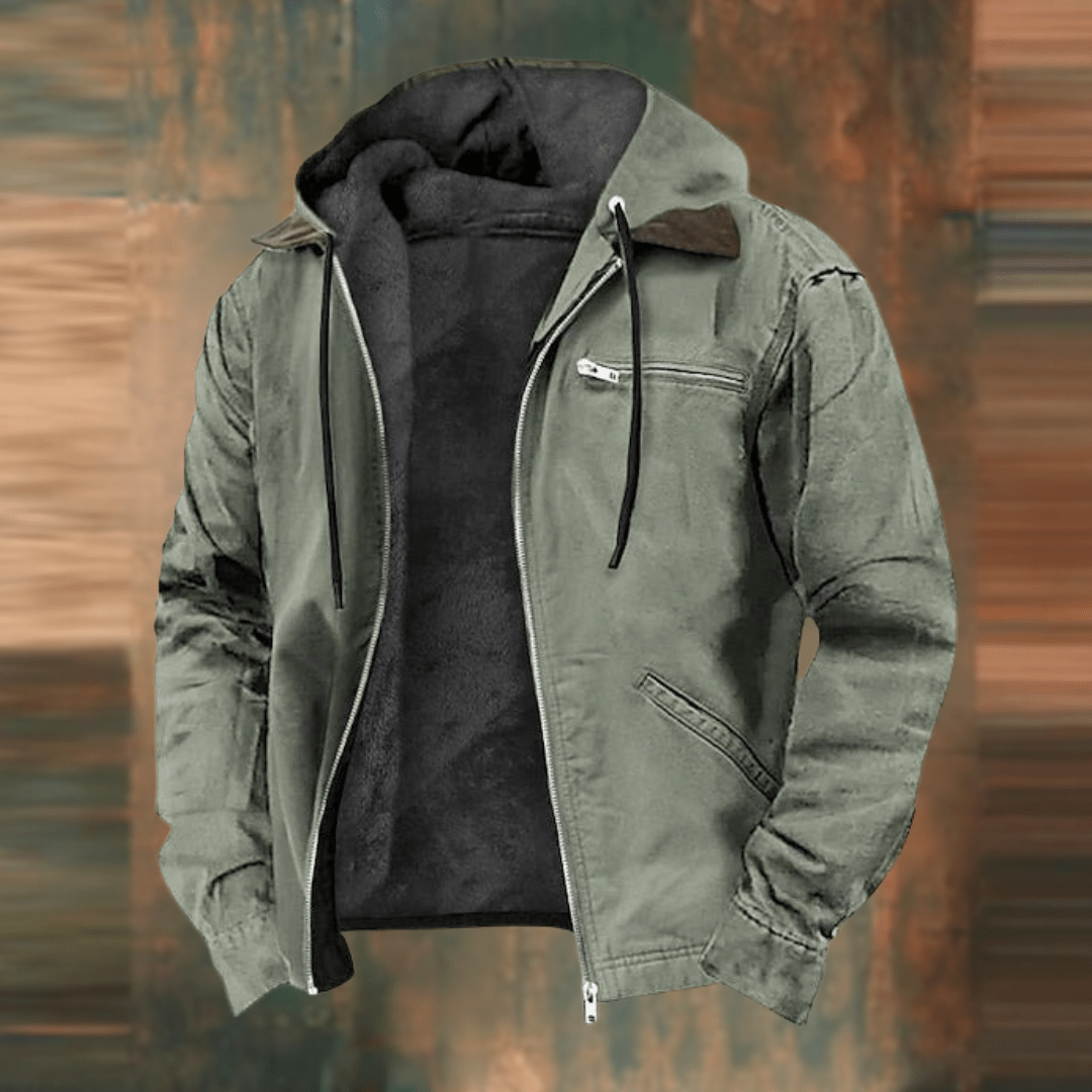 CALLUM | Lightweight Hooded Jacket for Autumn Days - Ciara & Fiona