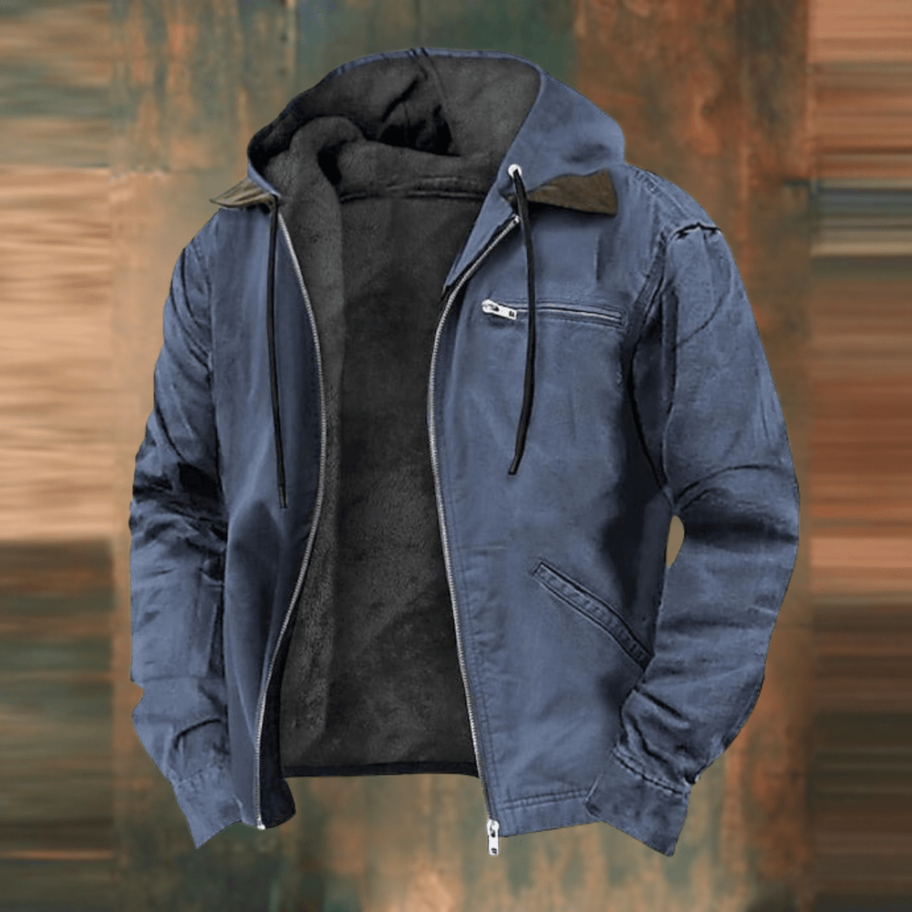 CALLUM | Lightweight Hooded Jacket for Autumn Days - Ciara & Fiona