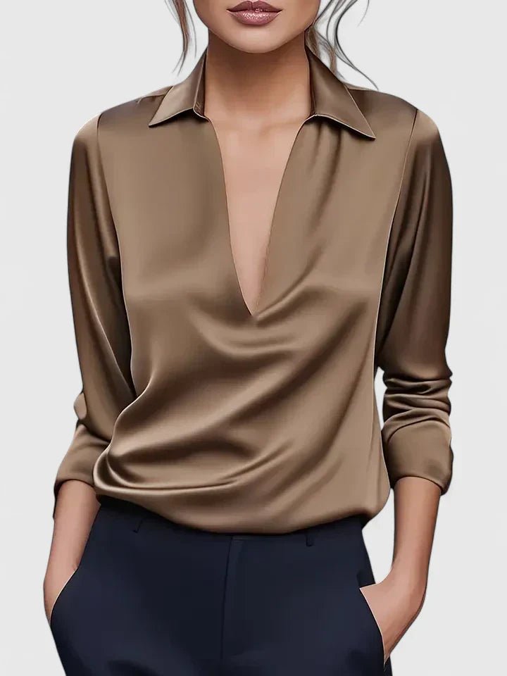 Calvina | Sophisticated Blouse - Luna Hampton