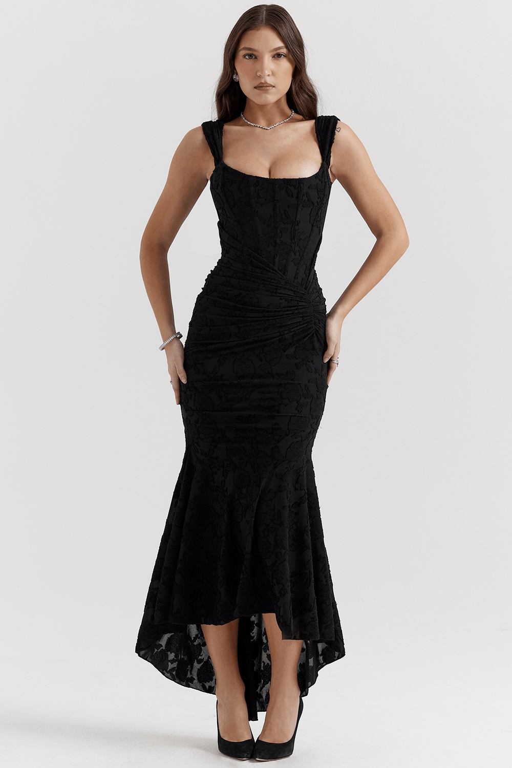 Carisia | Elegant Maxi Dress - Ciara & Fiona
