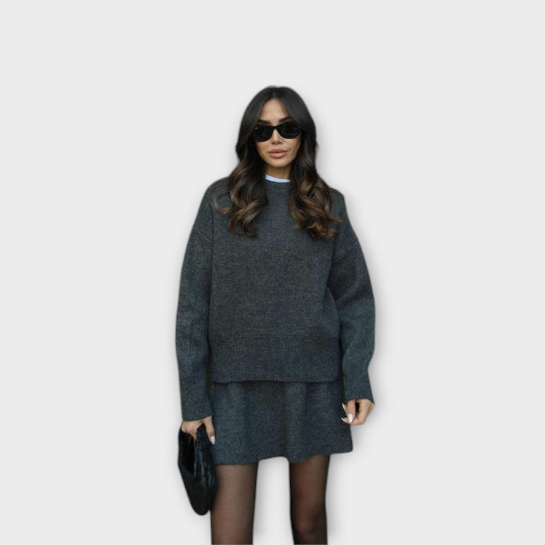Carol - Casual Knit Set - Luna Hampton