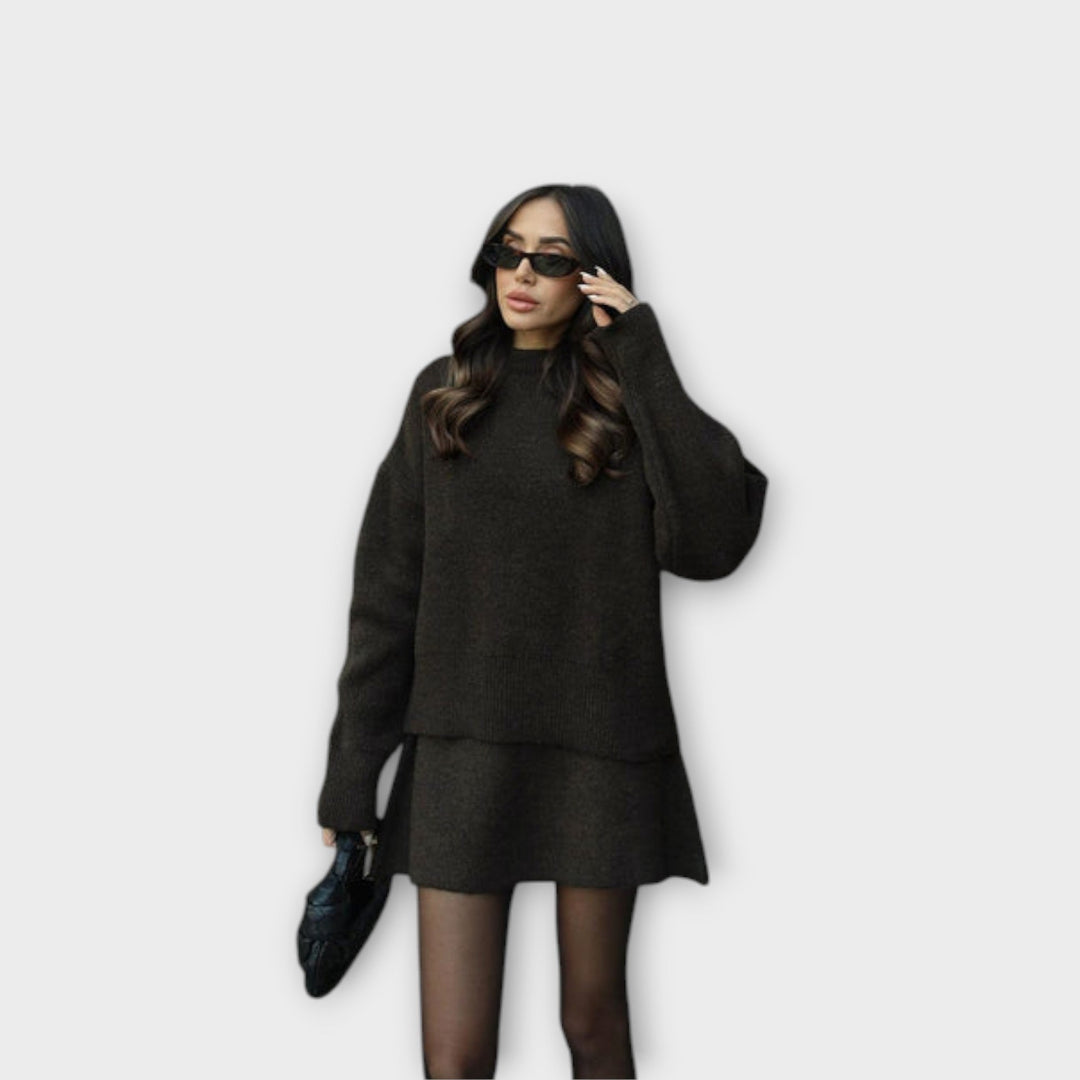 Carol - Casual Knit Set - Luna Hampton