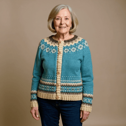 Cassandra | Vintage Icelandic Cardigan - Luna Hampton