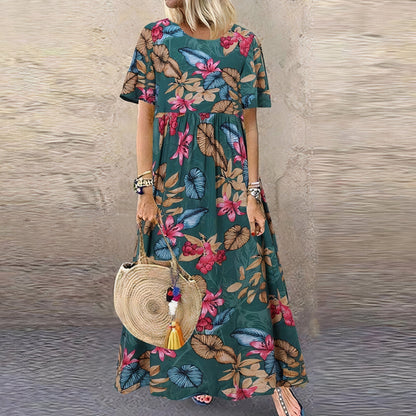 Cassidy | Vibrant Floral Maxi Dress - Ciara & Fiona