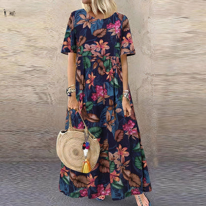 Cassidy | Vibrant Floral Maxi Dress - Ciara & Fiona