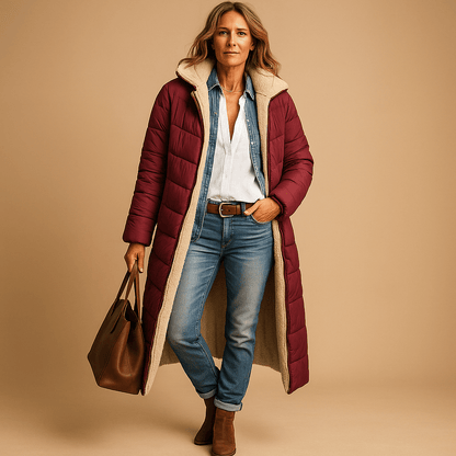 Catalina | Long Winter Coat - Ciara & Fiona