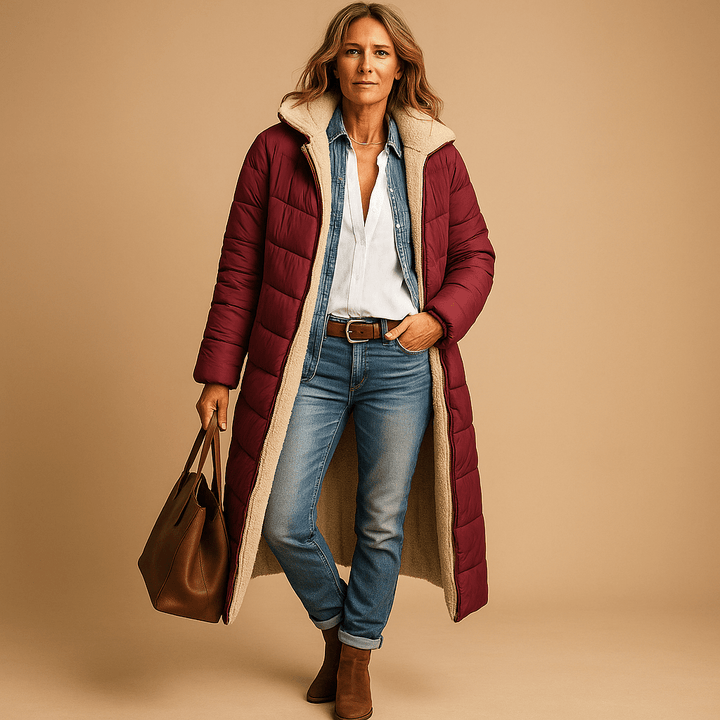 Catalina | Long Winter Coat - Ciara & Fiona