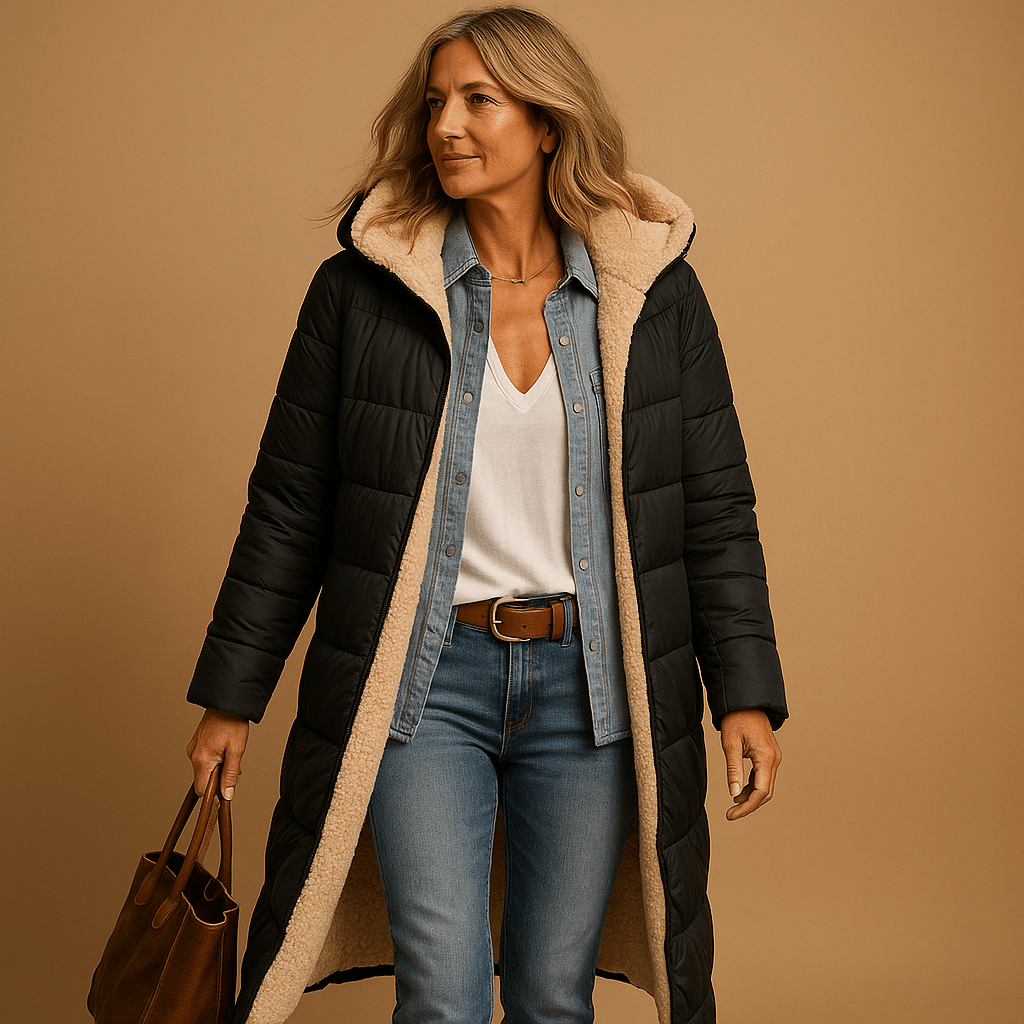 Catalina | Long Winter Coat - Ciara & Fiona