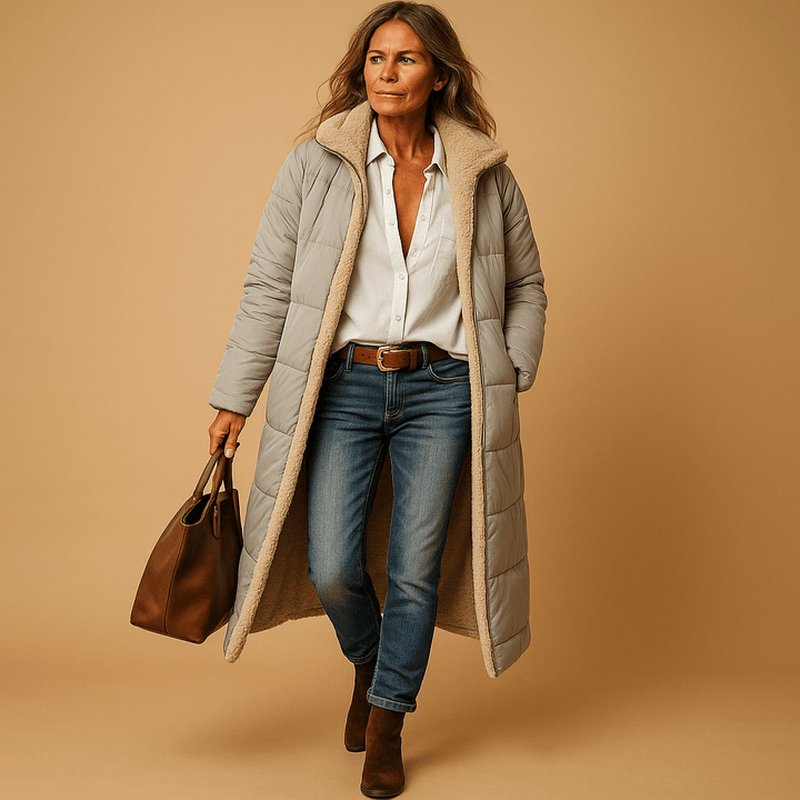 Catalina | Long Winter Coat - Ciara & Fiona