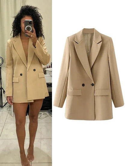 Celina | Fashionable ladies blazer coat - Ciara & Fiona
