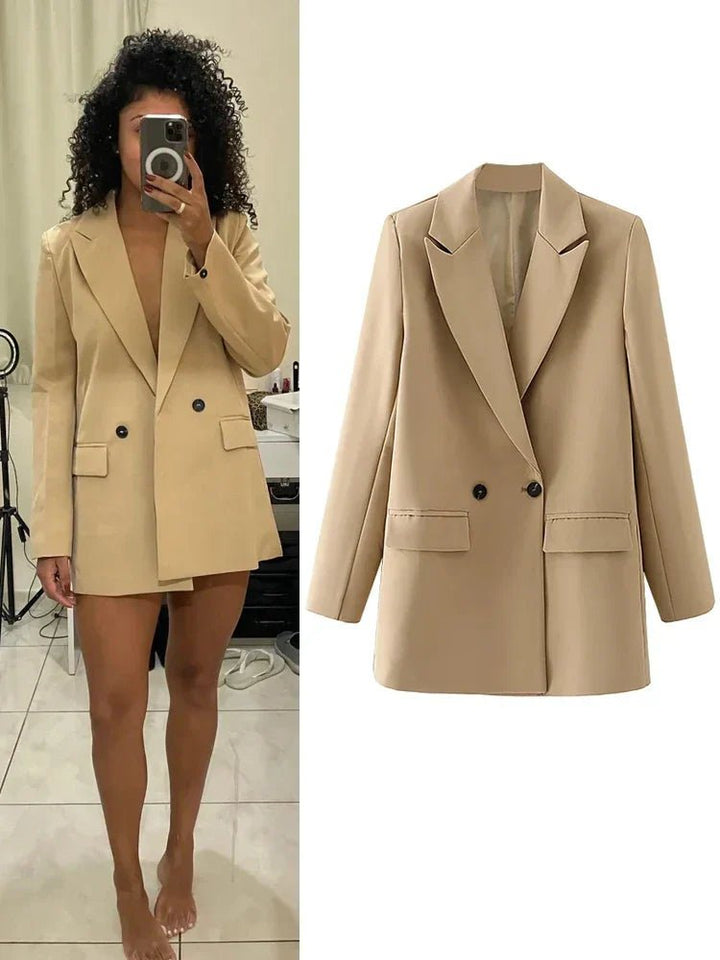 Celina | Fashionable ladies blazer coat - Ciara & Fiona
