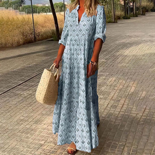 Charisse | Boho Maxi Dress - Ciara & Fiona