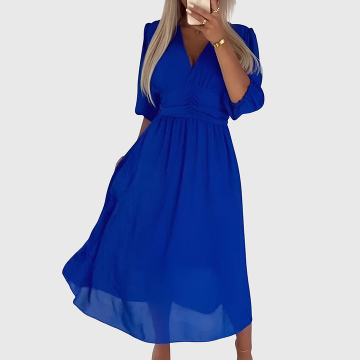 Chloe™ | Lightweight Silky Chiffon Dress - Luna Hampton