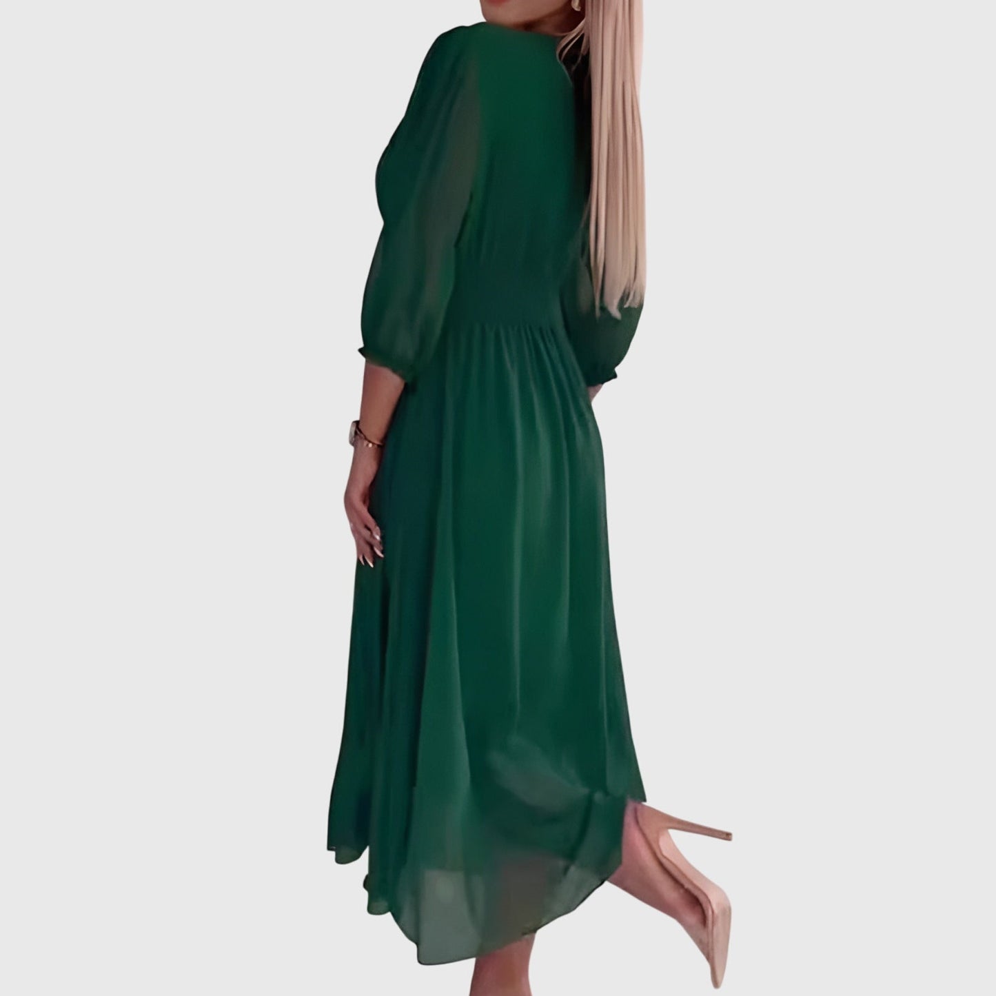 Chloe™ | Lightweight Silky Chiffon Dress - Luna Hampton