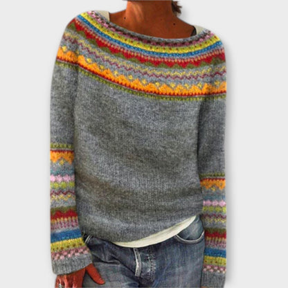 Classic Women's Knitted Sweater - Ciara & Fiona