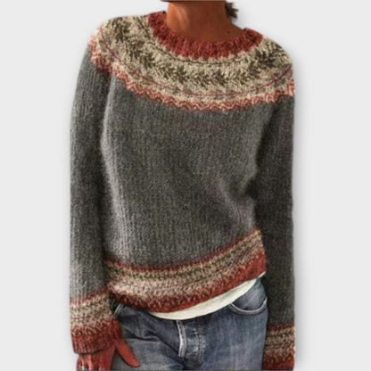Classic Women's Knitted Sweater - Ciara & Fiona