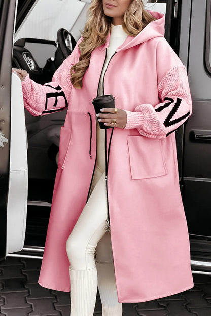 Claudia | Hooded Patchwork Casual Jacket - Ciara & Fiona